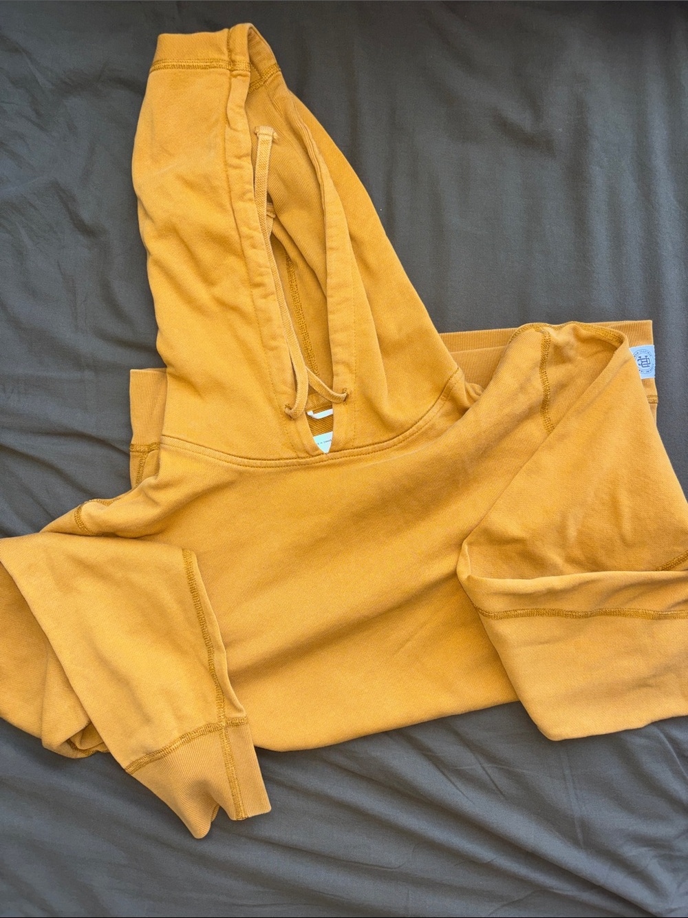 Reigning Champ Mustard Hoodie